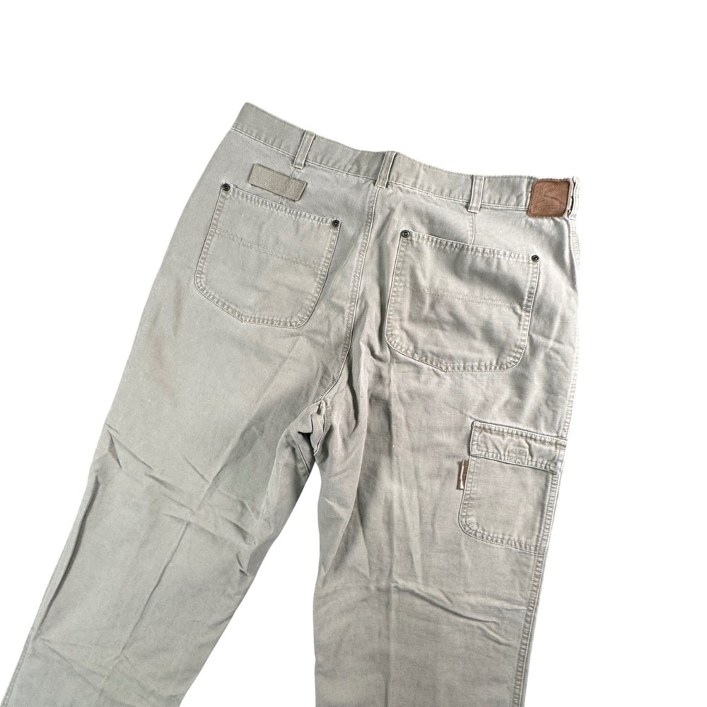 Columbia River Lodge Cargo Pants Mens 36x31 Khaki Utility Outdoor Casual Gorp